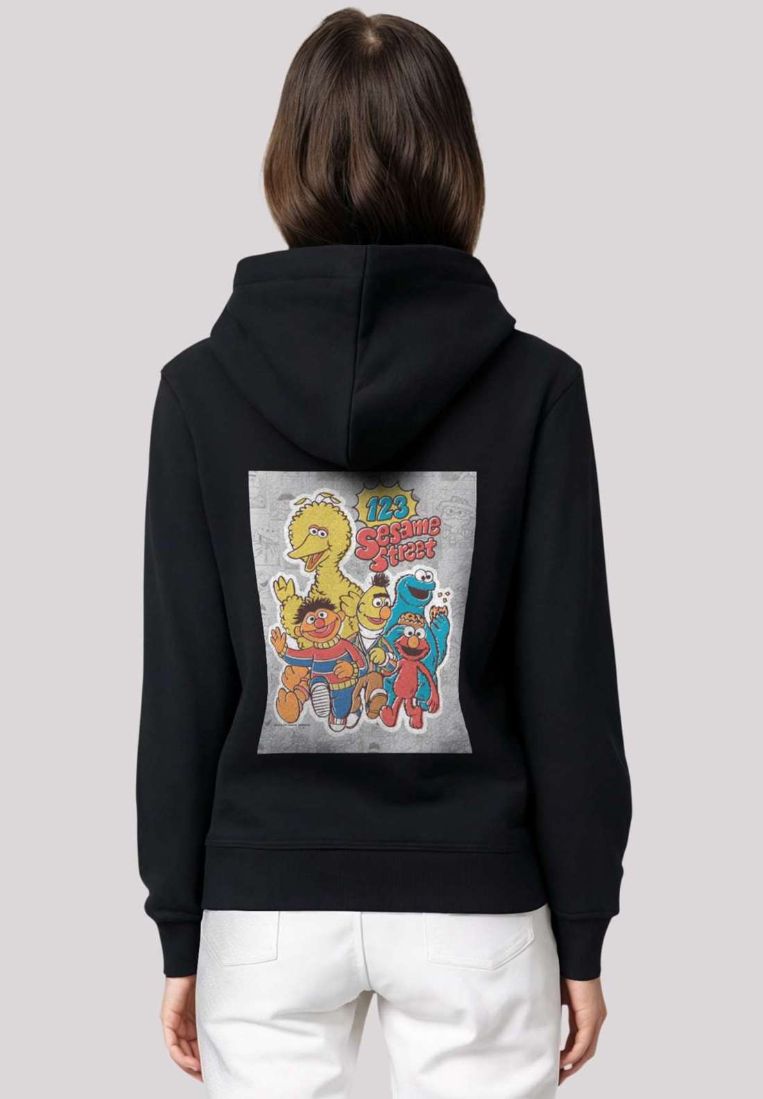 Толстовка с капюшоном Sesamstraße 123