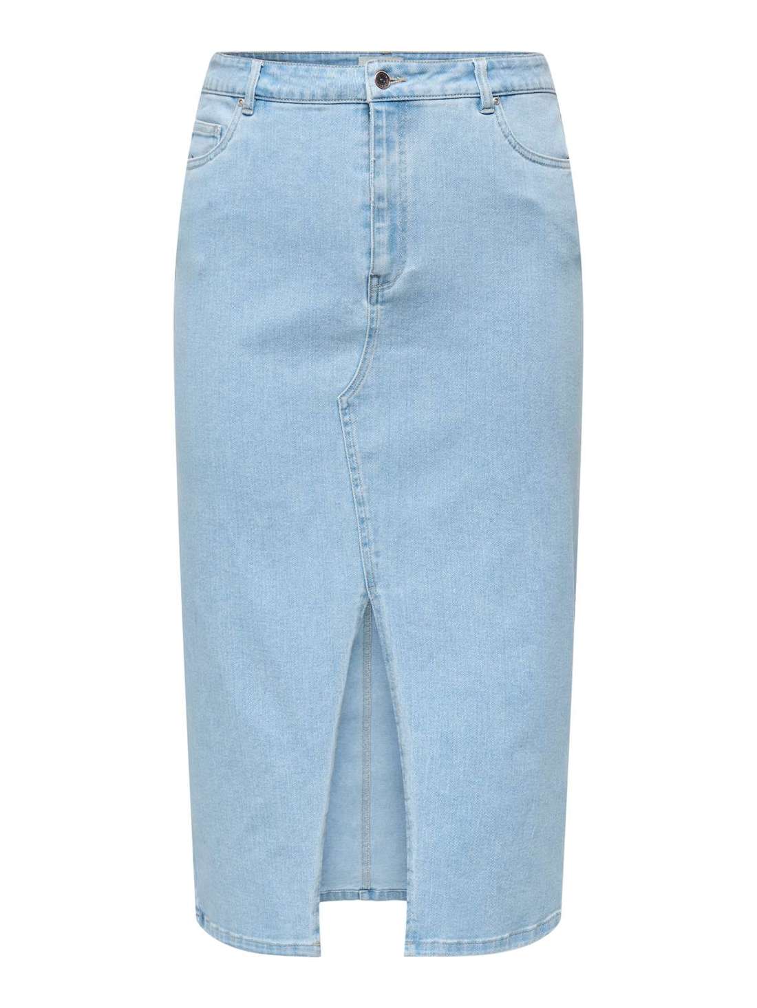 Джинсовая юбка CARSIRI FRONT SLIT SKIRT DNM GUA NOOS