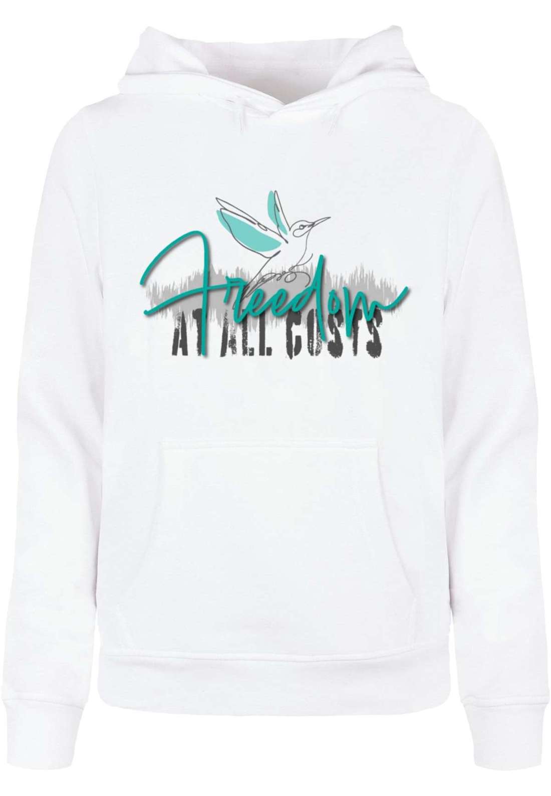 Толстовка с капюшоном Damen Ladies Freedom At All Costs Basic Hoody