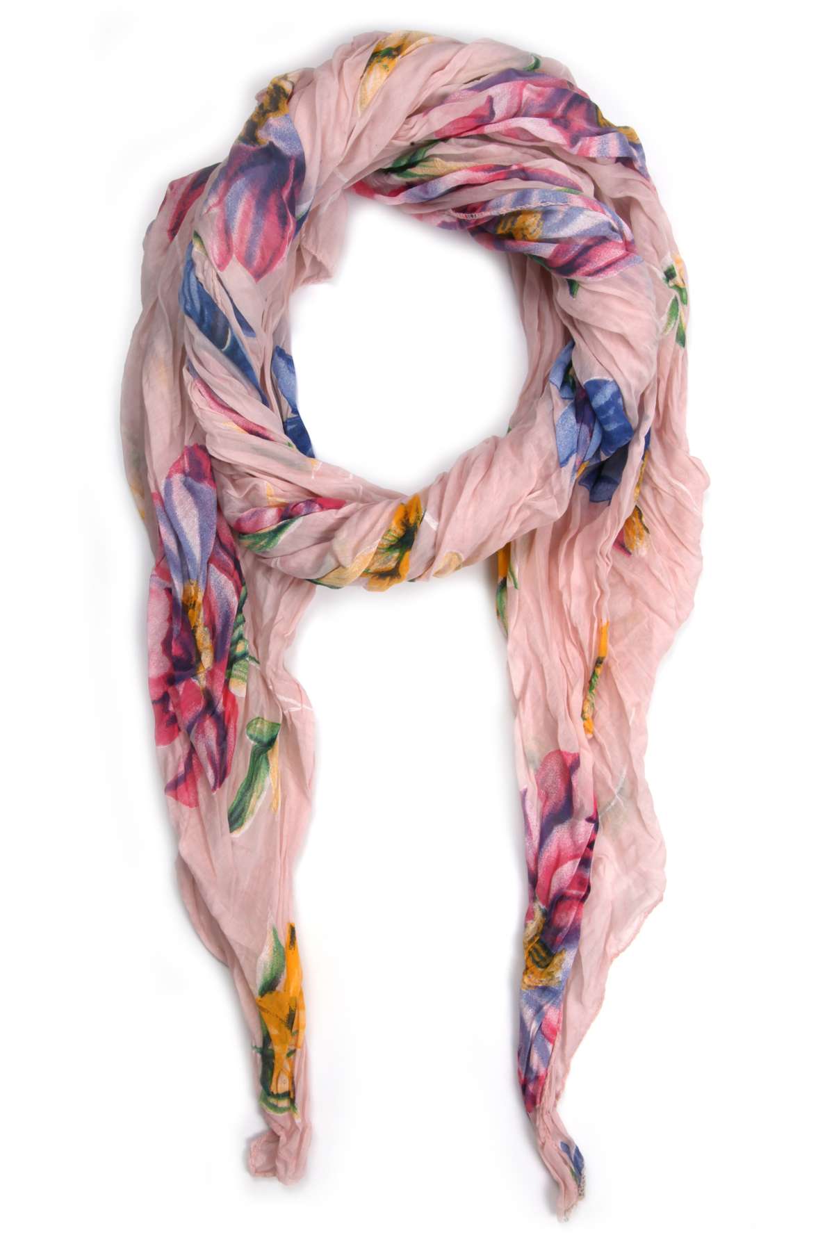 Модный шарф (1 штука) с цветочным узором