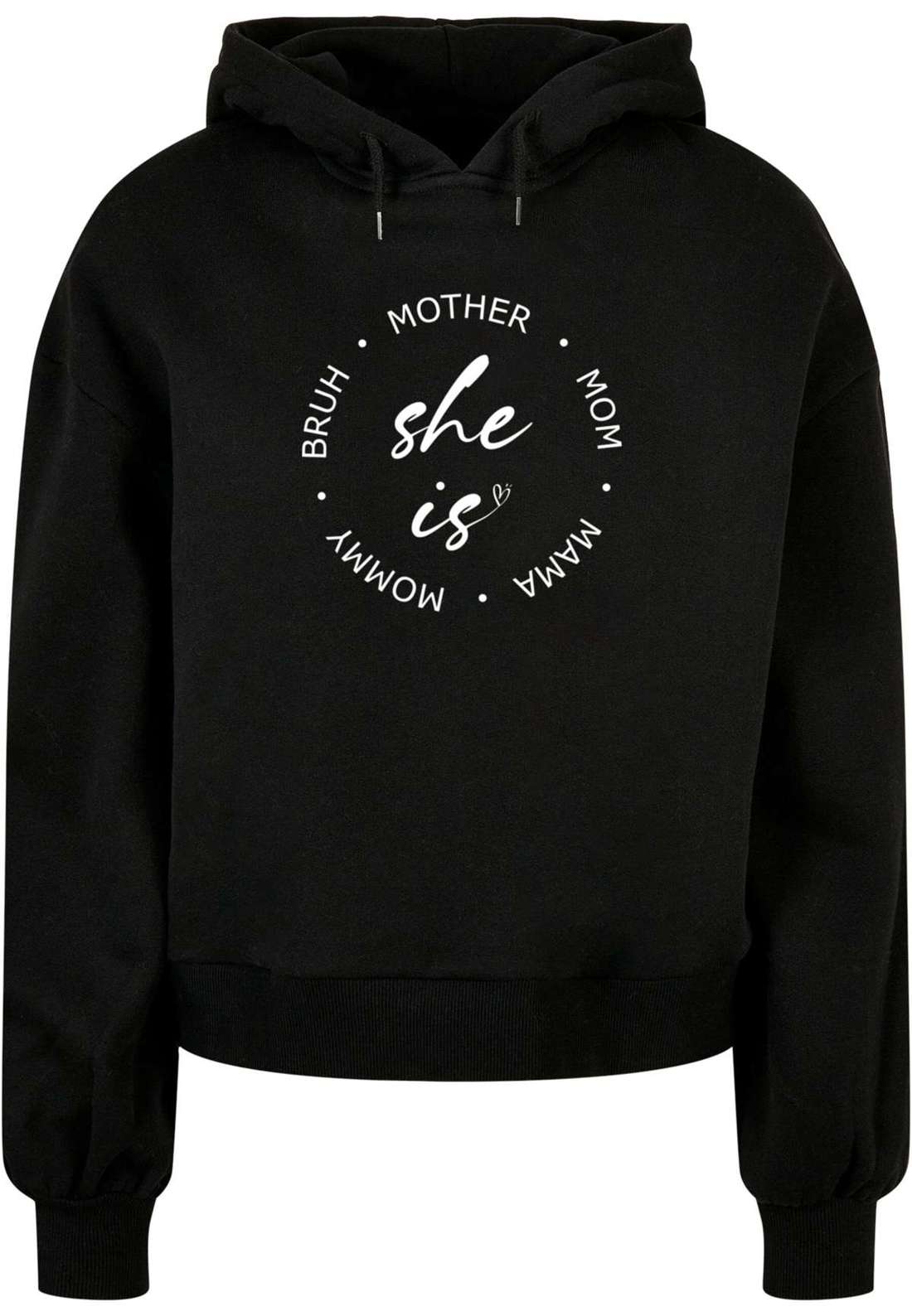 Толстовка с капюшоном Damen Ladies Mothers Day - She is Oversized Hoody