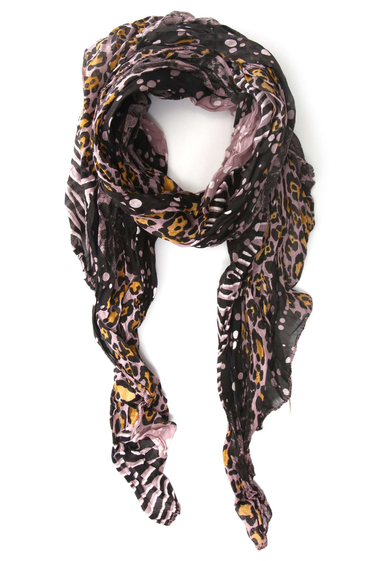 Модный шарф (1 шт.) с анималистическими принтами
