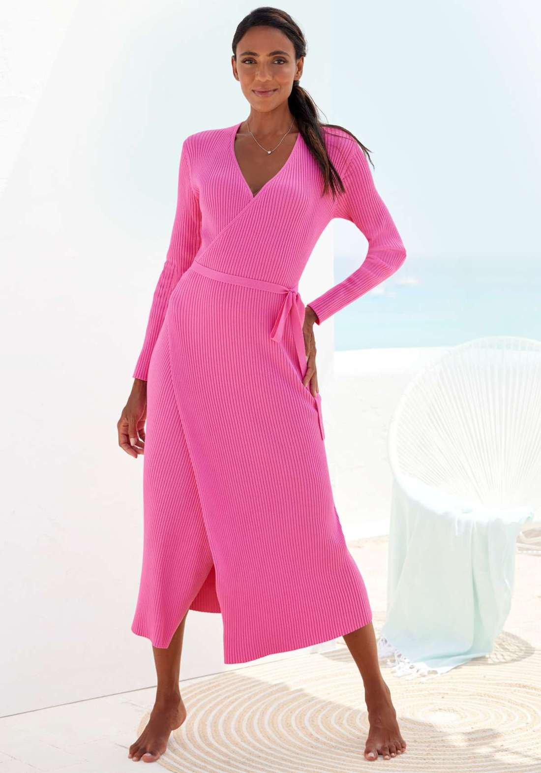 Трикотажное платье