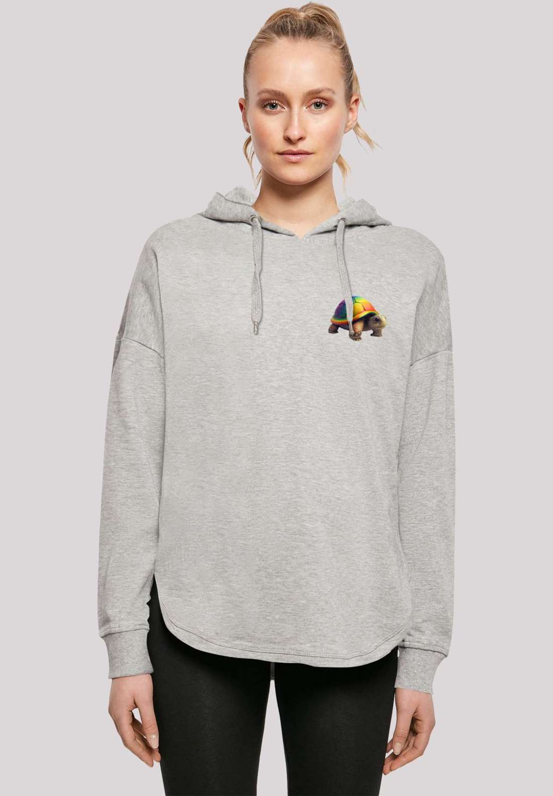 Толстовка с капюшоном Rainbow Turtle OVERSIZE HOODIE