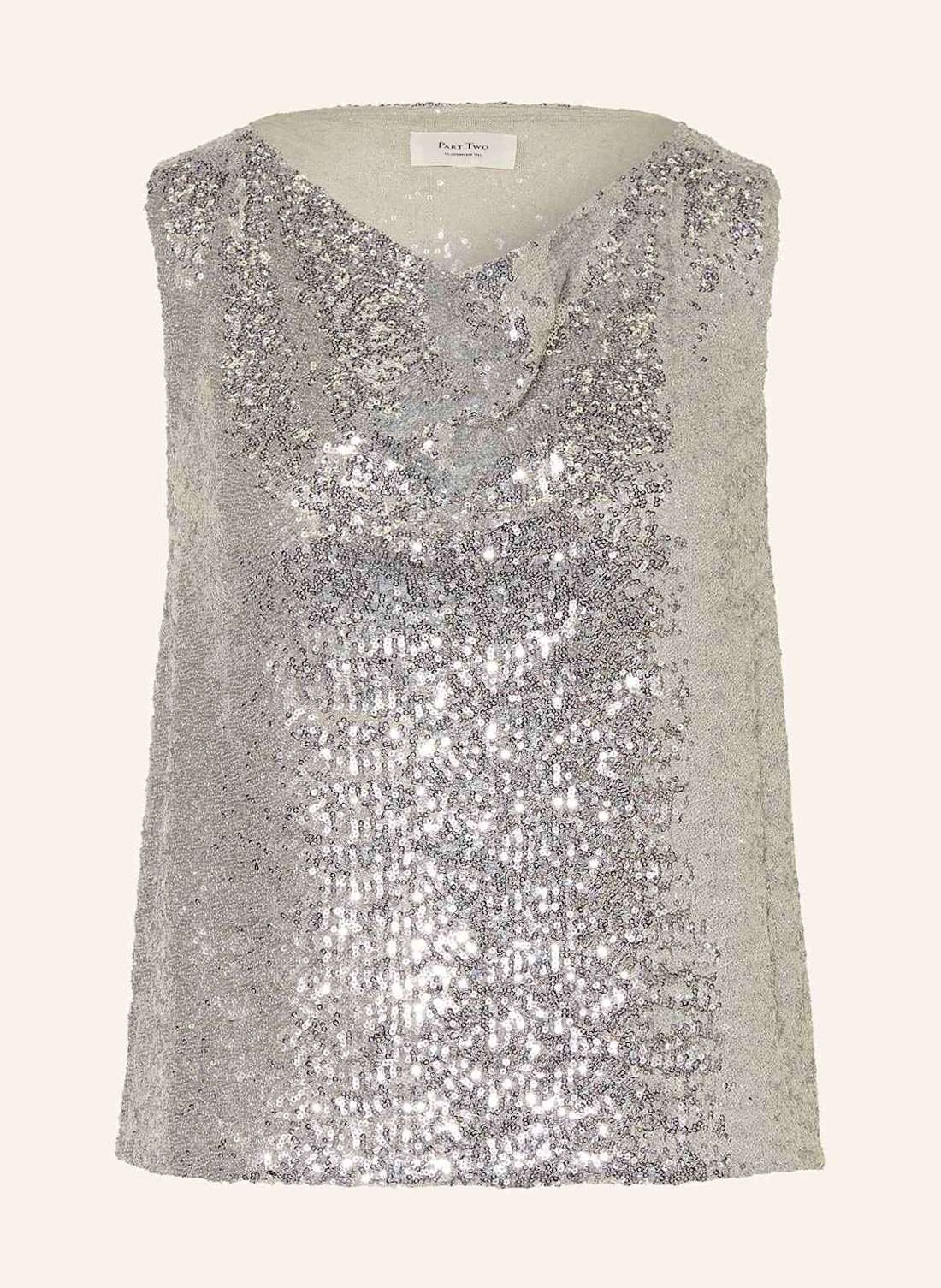 Топ с пайетками