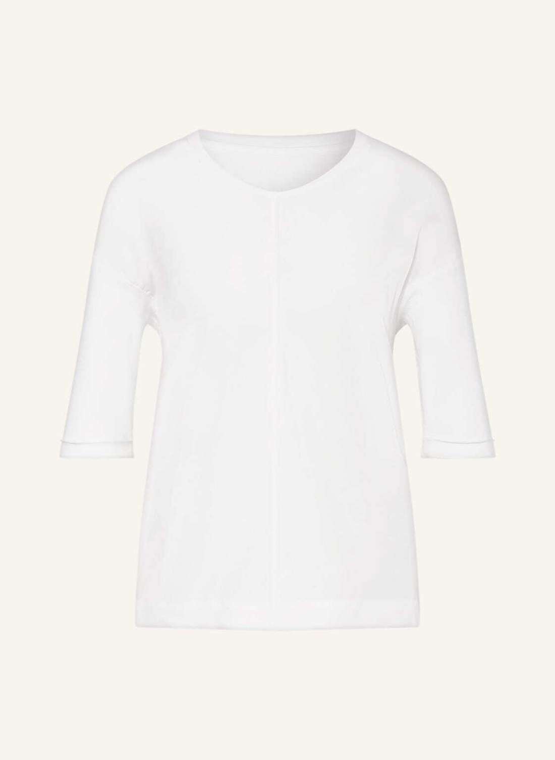 Блузка-рубашка с рукавами 3/4 из смесового материала