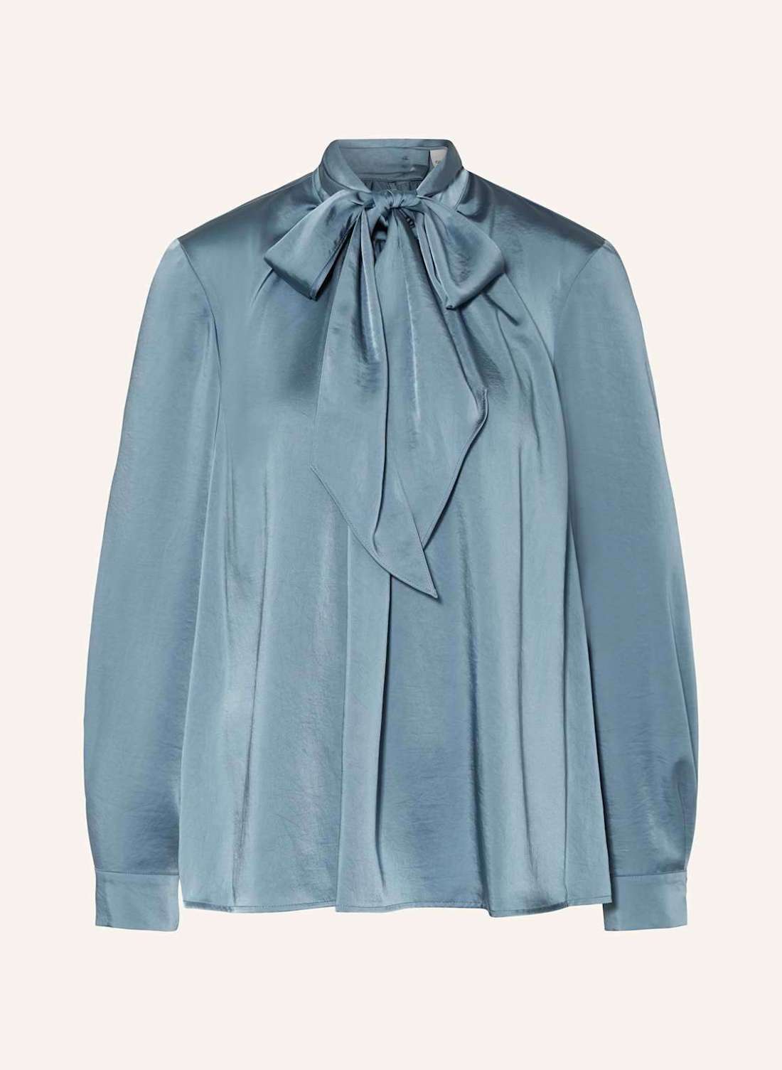 Блузка с завязками на воротнике