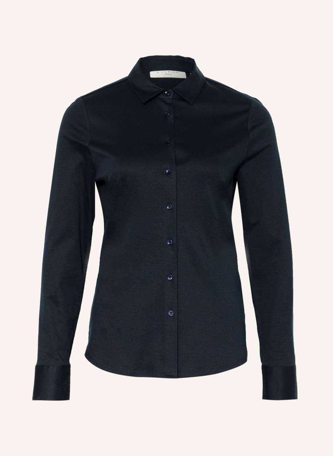 Блузка-рубашка из джерси