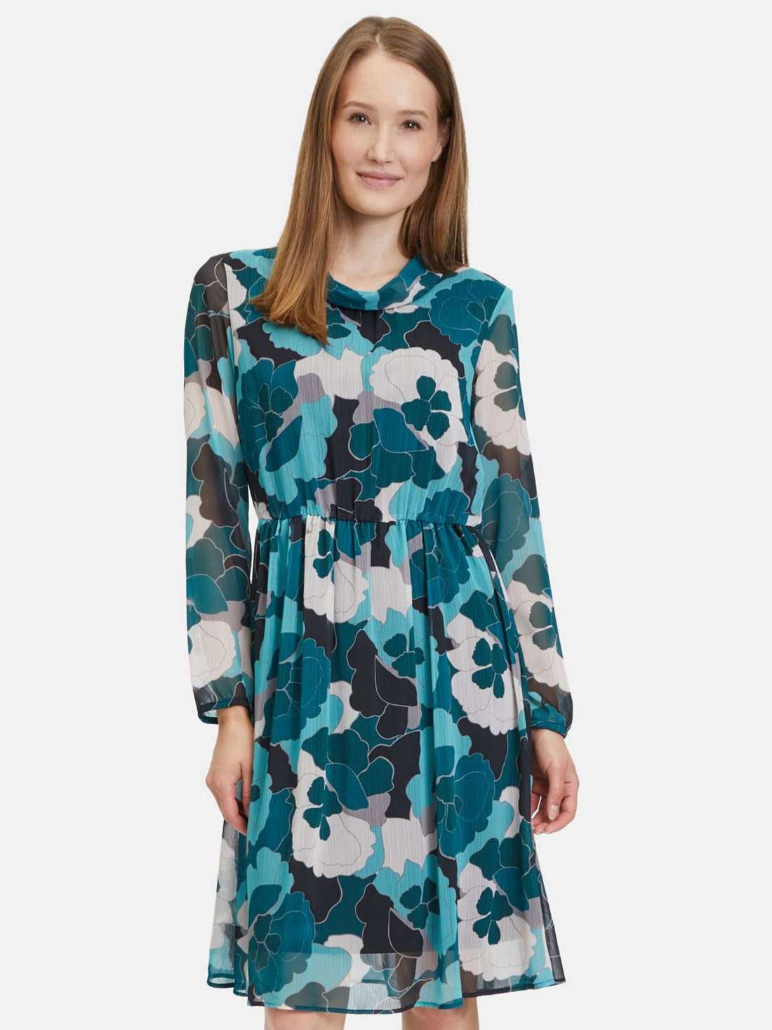 Шифоновое платье