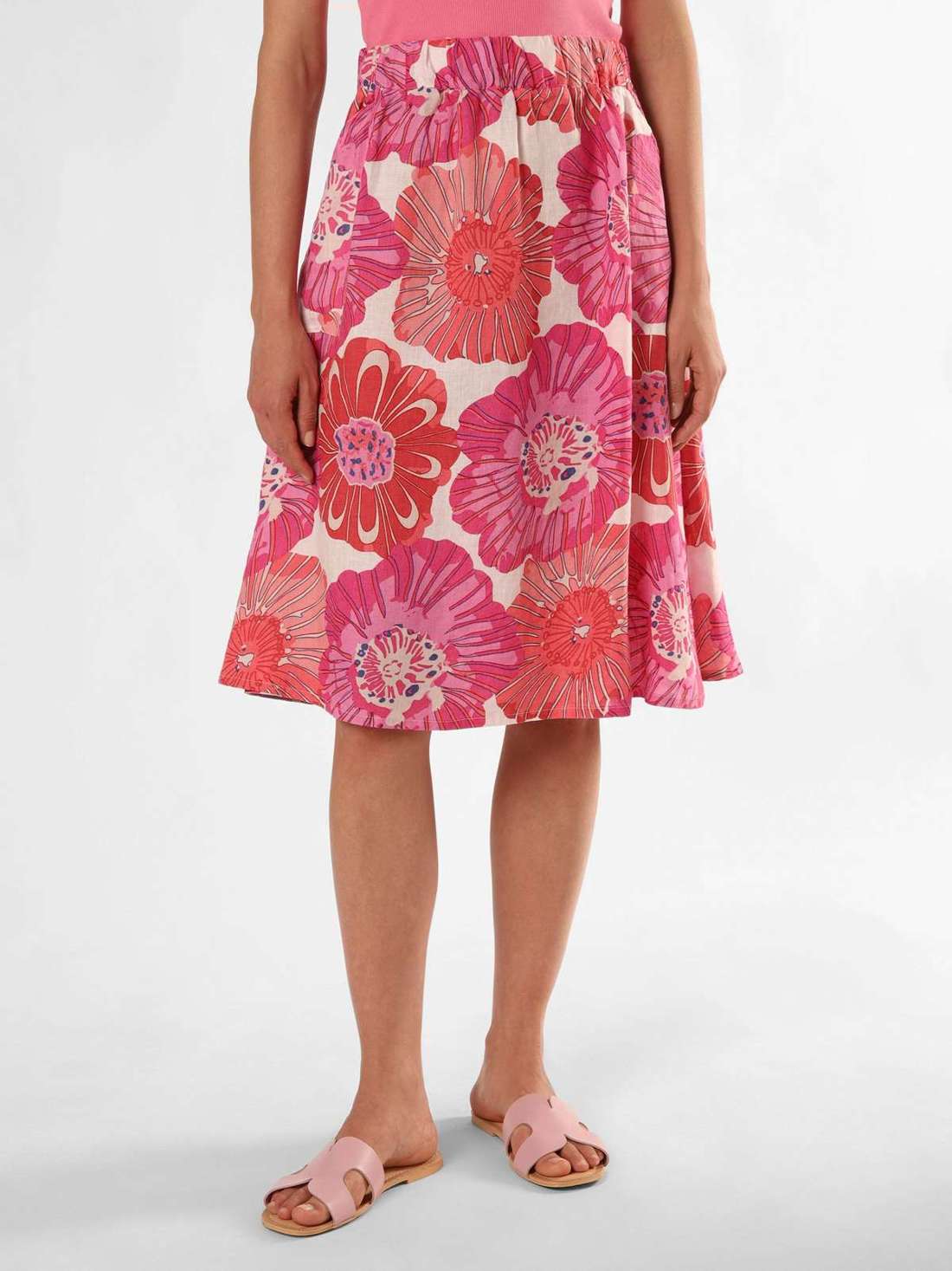 Льняная юбка