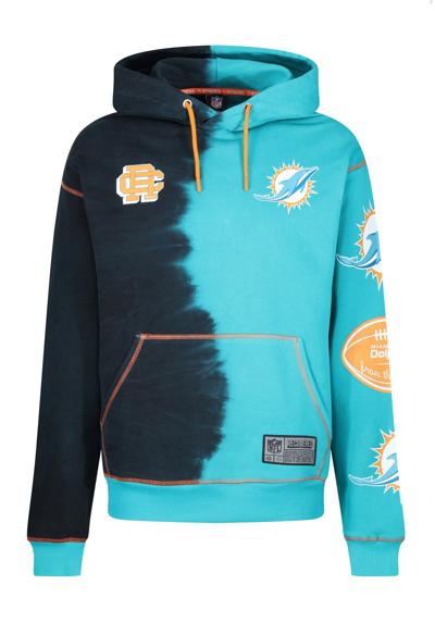 Толстовка с капюшоном NFL Dolphins Ink Dye Effect On