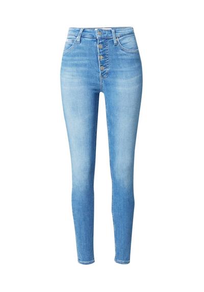 Узкие джинсы HIGH RISE SUPER SKINNY ANKLE