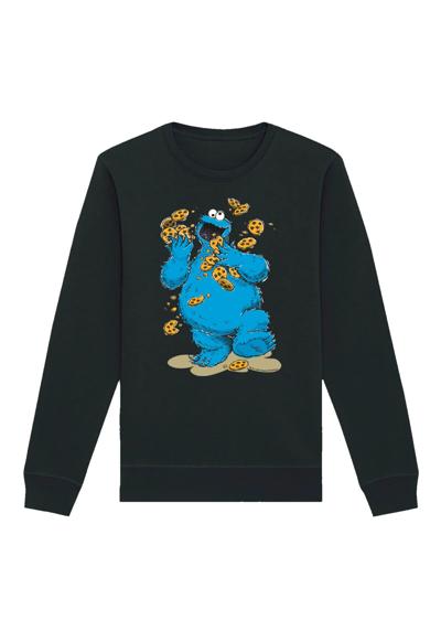 Свитшот Sesamstraße Cookie Monster Cookies Everywere