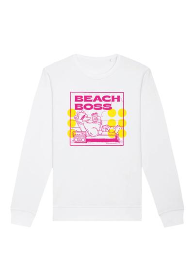 Свитшот Sesamstraße Bibo Beach Boss