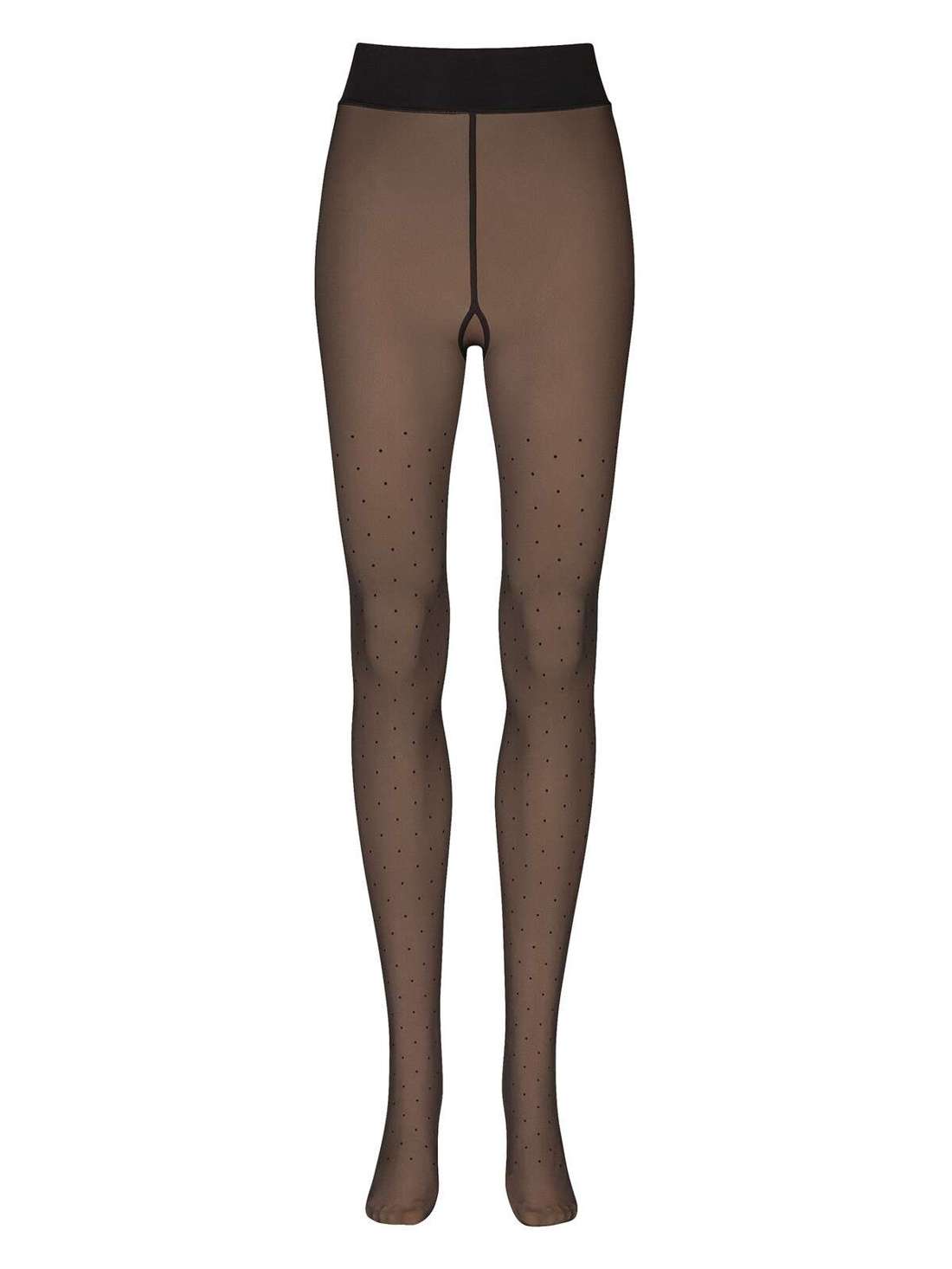 Прозрачные колготки Warm & Transparent mit wärmendem Innenfleece 80 DEN Print