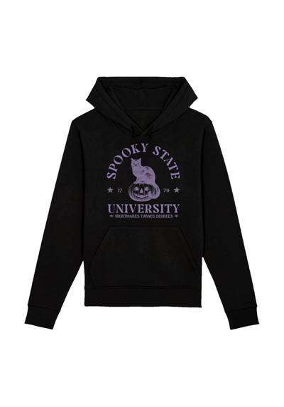 Свитшот Halloween University Spooky state cat