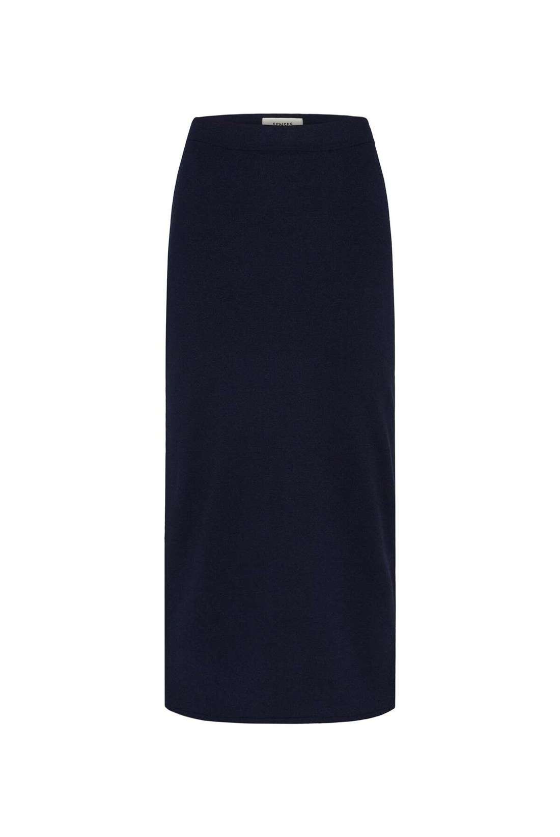 Длинная трикотажная юбка