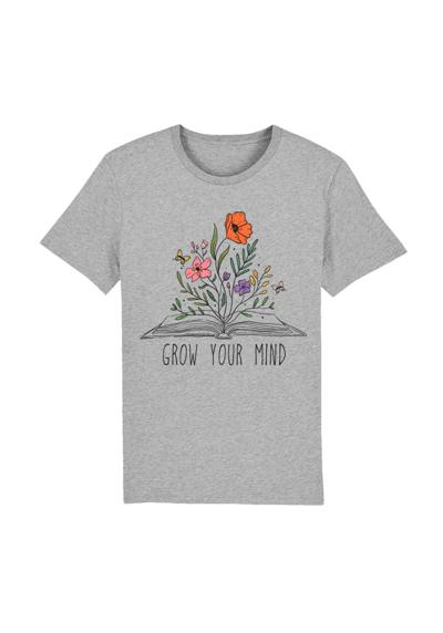 Футболка Flower grow your mind book