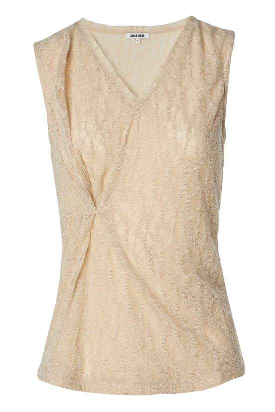 Вязаный топ