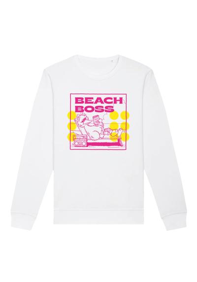 Свитшот Sesamstraße Bibo Beach Boss