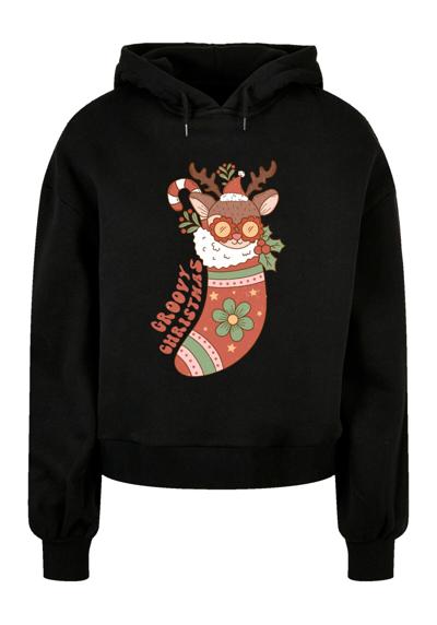 Свитшот Groovy Christmas Hippie Reindeer