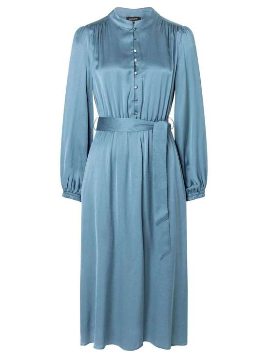 Атласное платье