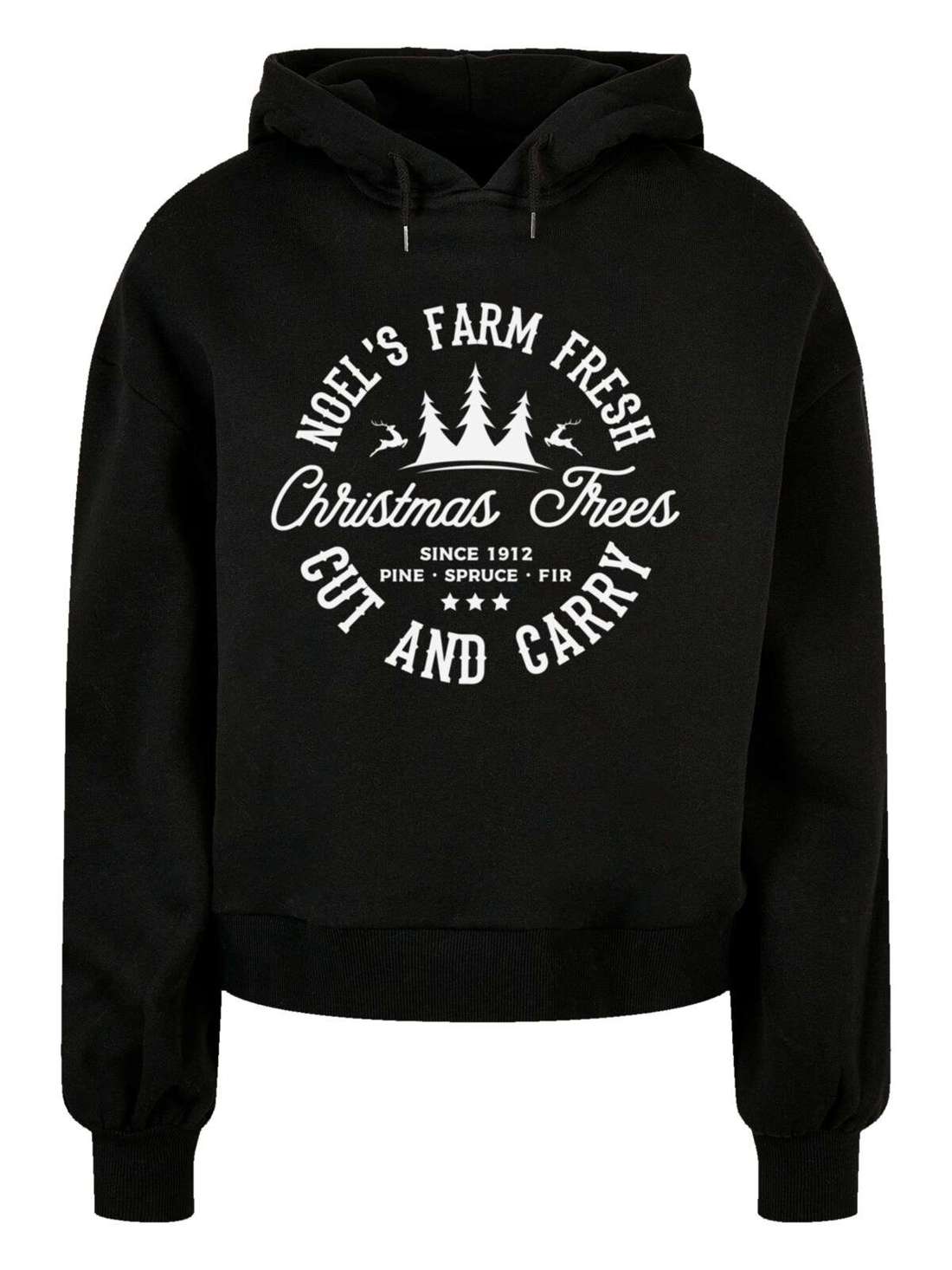 Свитшот Christmas Trees Farm Retro Sign