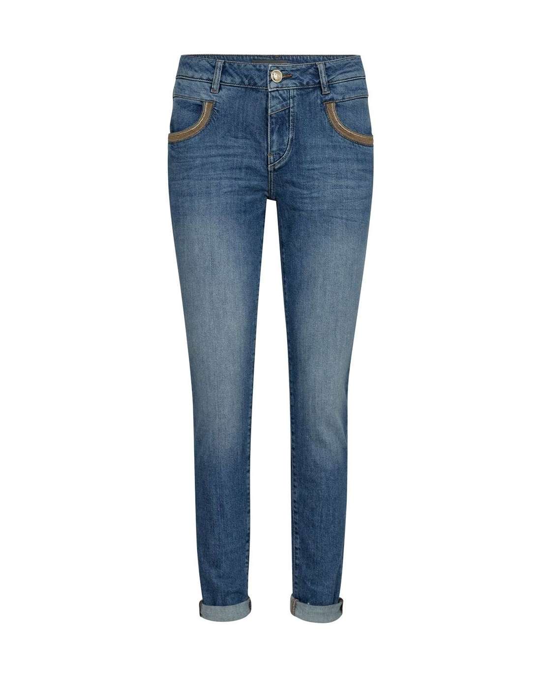 Джинсы узкого кроя