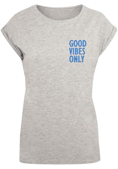 футболка Damen Ladies Good Vibes Only Extended Shoulder Tee