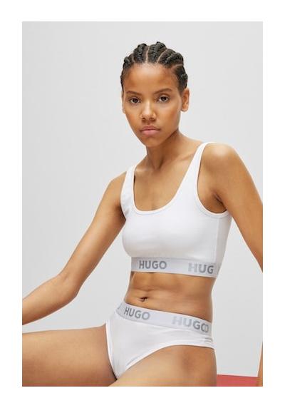 Бюстгальтер-бралетт с эластичным поясом BRALETTE SPORTY LOGO