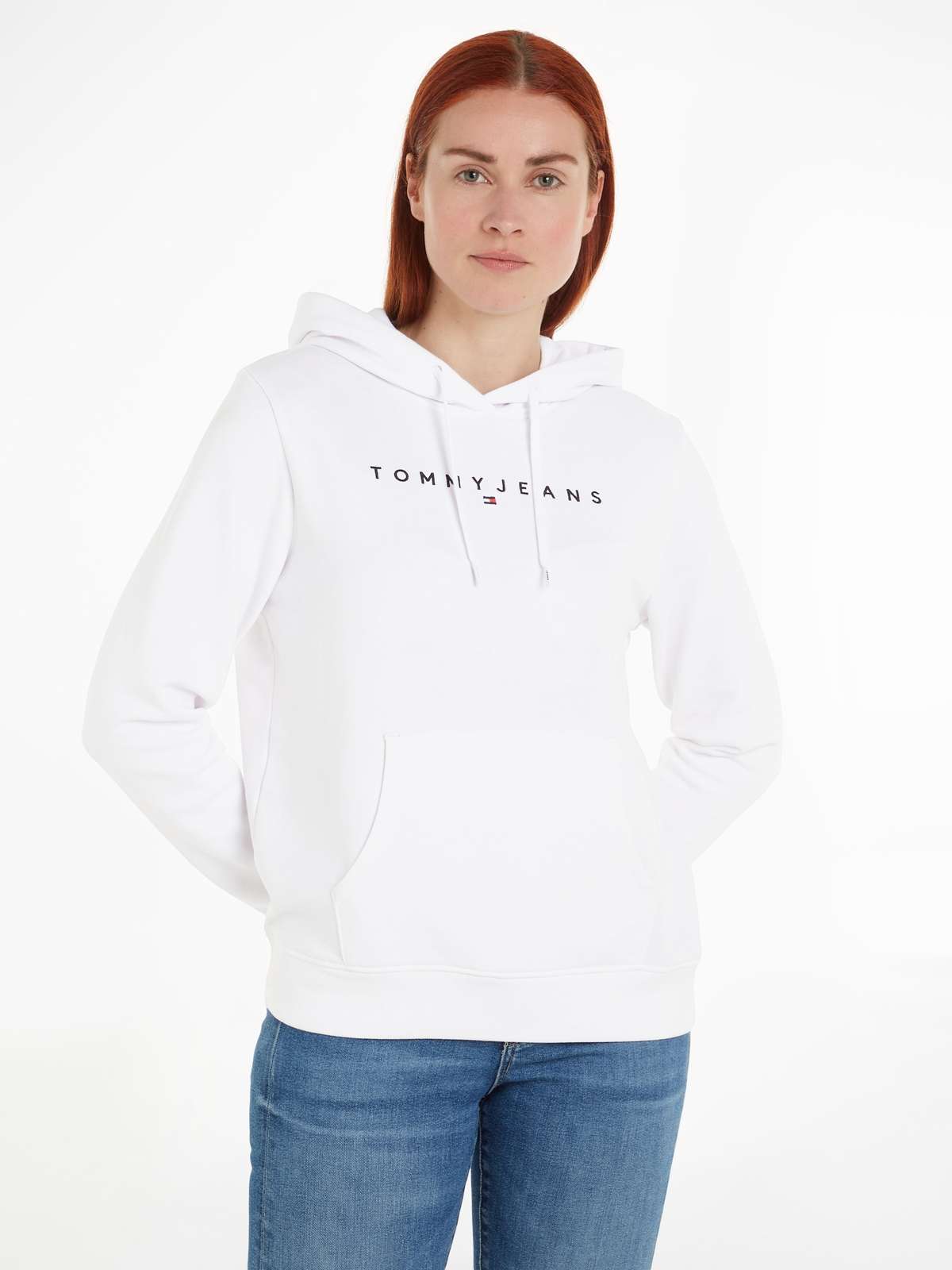 Толстовка с капюшоном и надписью-логотипом »TJW REG LINEAR HOODIE«