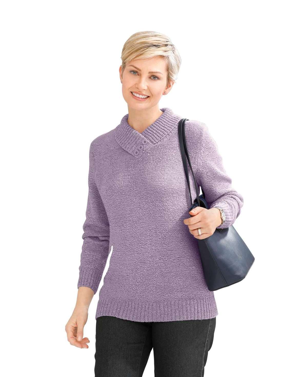 свитер с V-образным вырезом Pullover