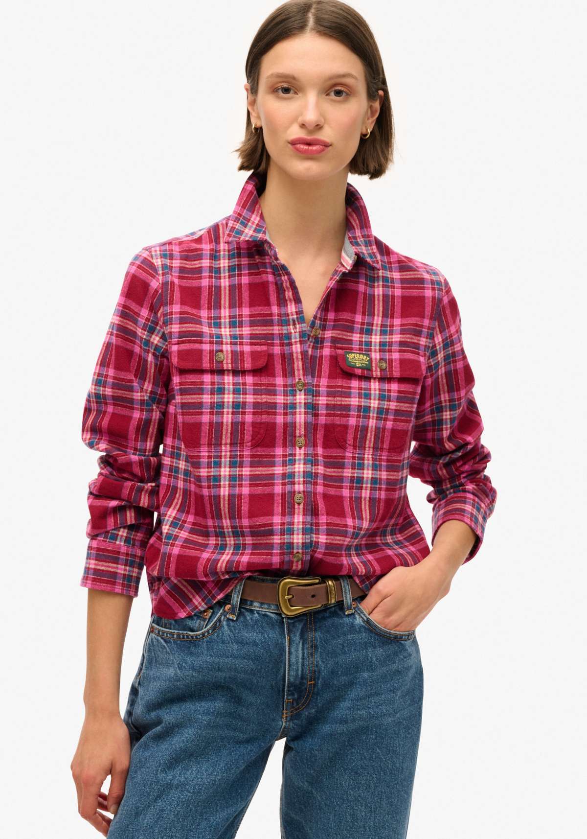 Фланелевая блузка »LUMBERJACK CHECK FLANNEL SHIRT«