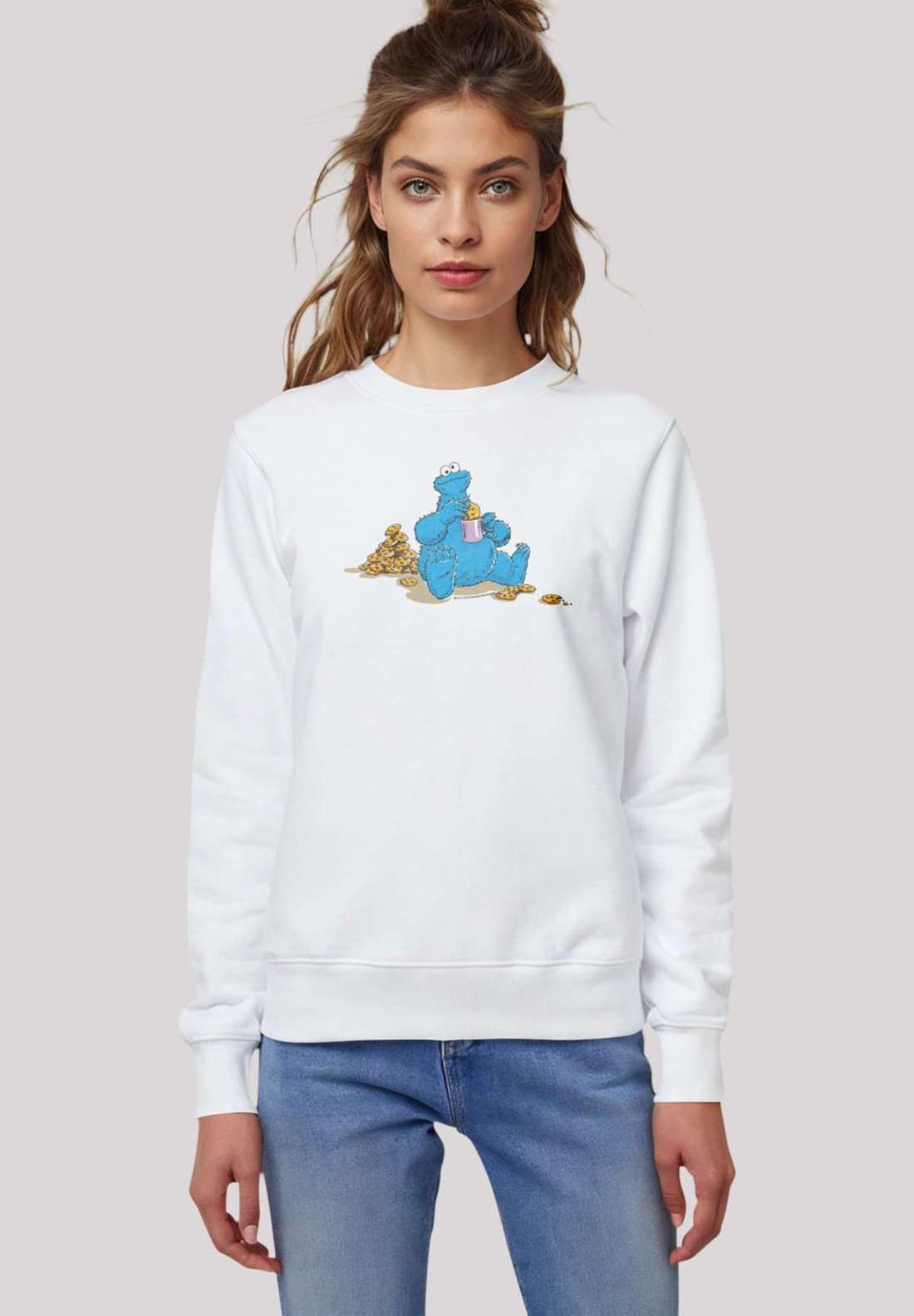 толстовка Sesamstraße Cookie Monster Coockietime