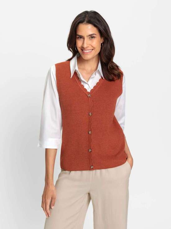 Свитер-жилет Pullunder