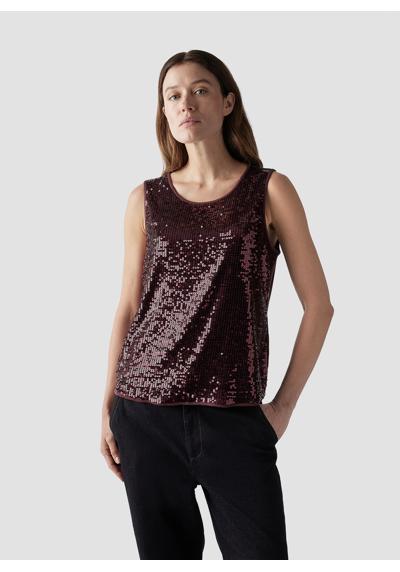 Длинный топ Glamouröses Pailletten-Top