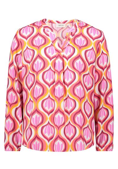 Рубашка-блузка Blusenshirt mit Muster