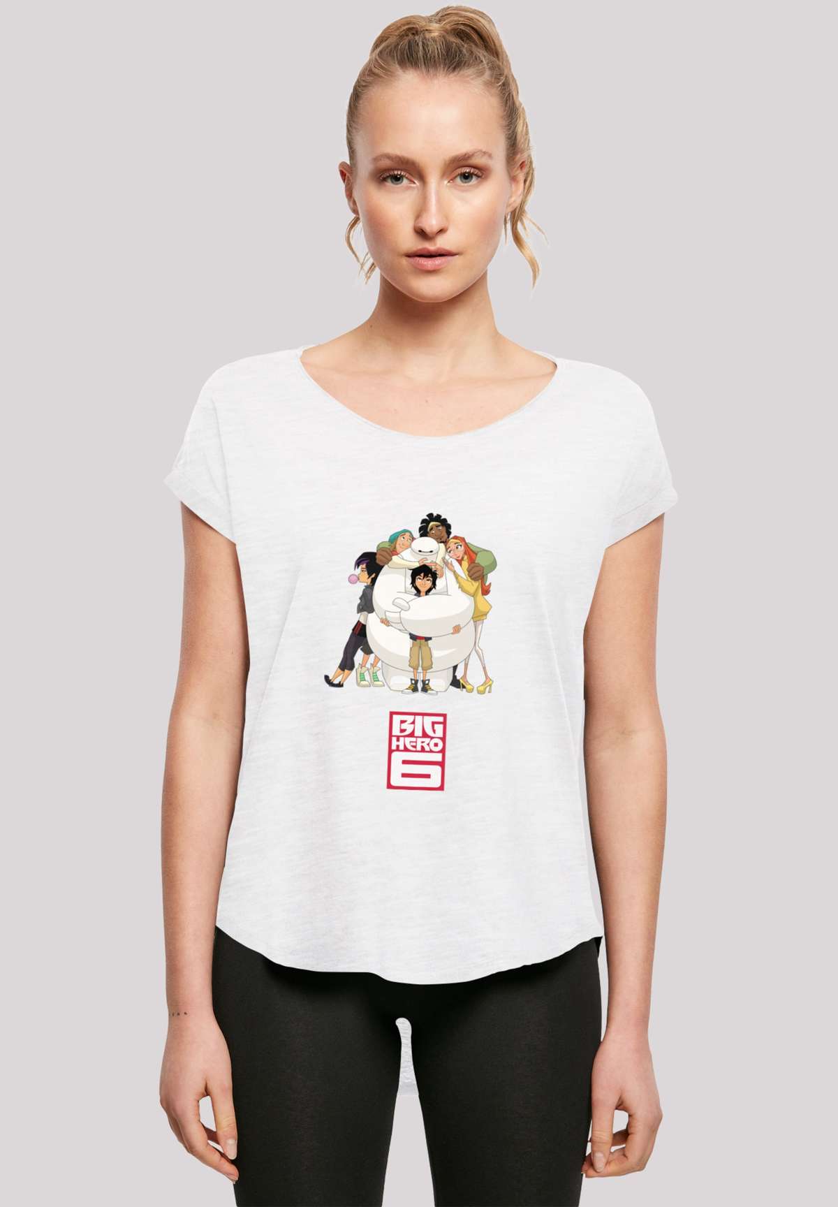 футболка »Long Cut T-Shirt Disney Big Hero 6 Baymax Hug«