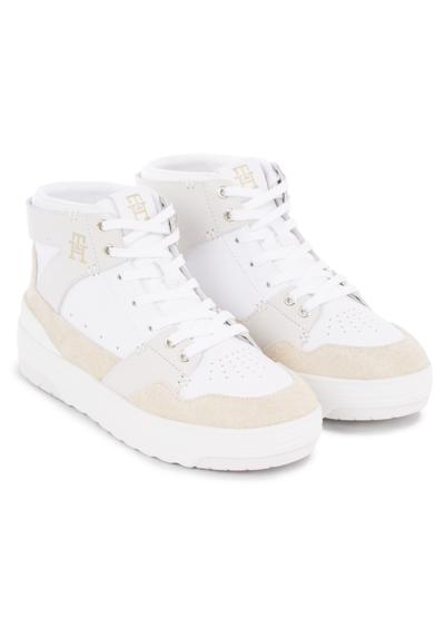 кроссовки на платформе TH PREMIUM BASKET SNEAKER HI