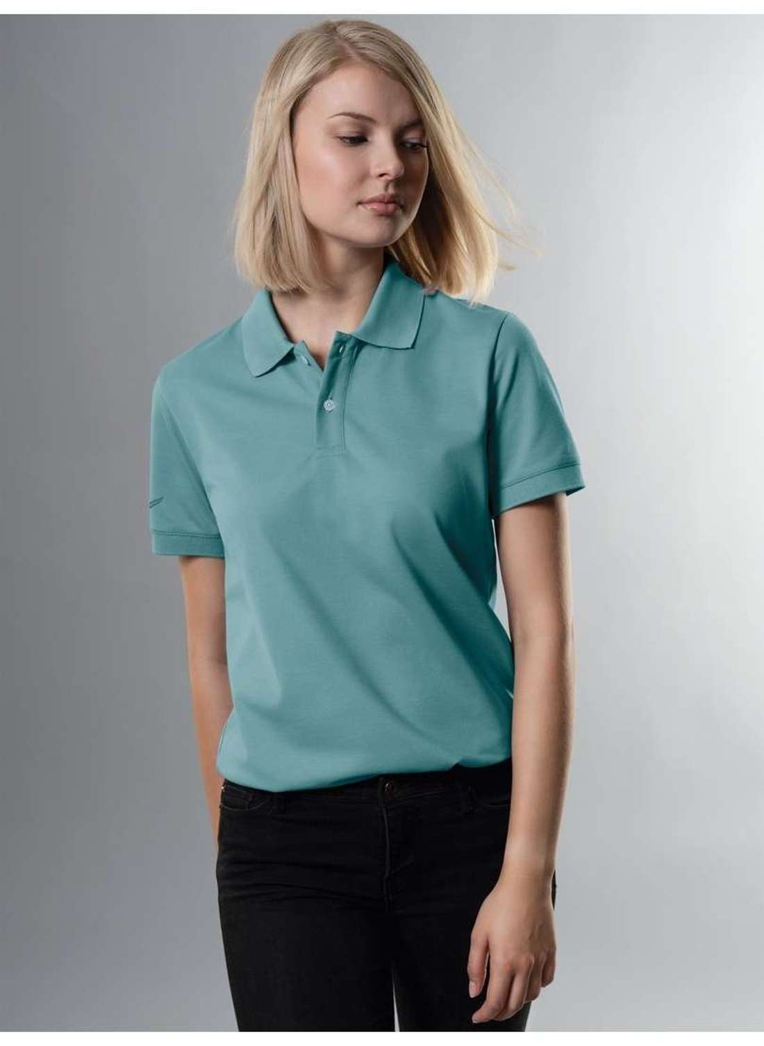 рубашка поло TRIGEMA Slim Fit Poloshirt aus DELUXE-Piqué