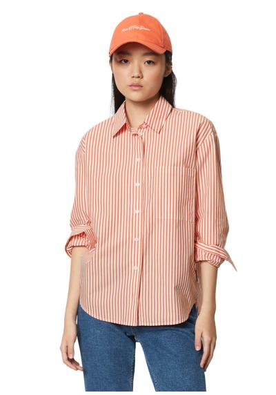 Блузка-рубашка со складками сзади