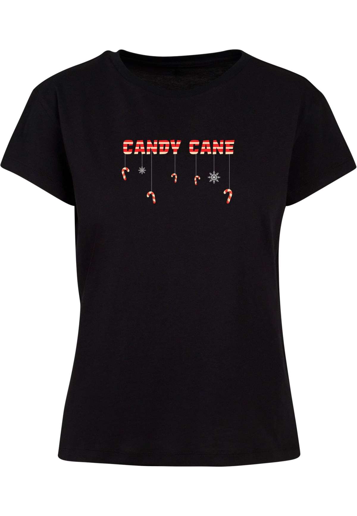 футболка »Damen Ladies Candy Cane Box Tee«