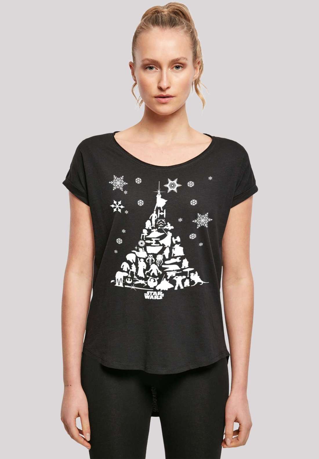 футболка Star Wars Christmas Weihnachtsbaum