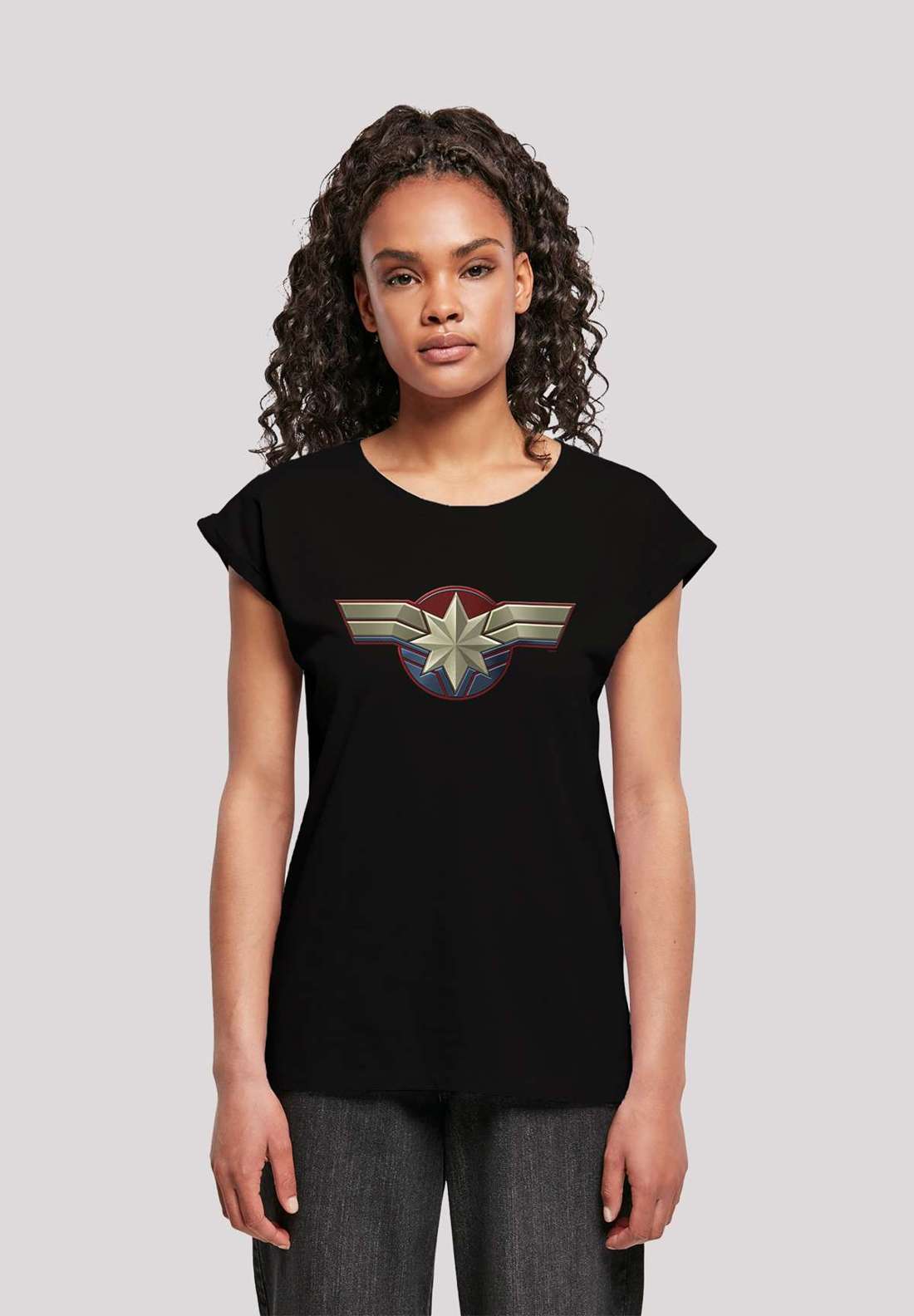 футболка Captain Marvel Chest Emblem
