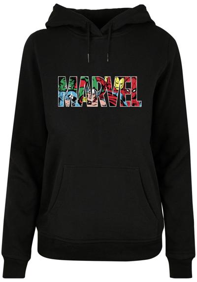 Толстовка с капюшоном »Damen Ladies Marvel Logo Character Infill Hoody«