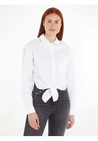 Топ блузки с завязками TJW FRONT TIE SHIRT