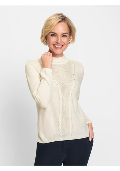 Свитер с воротником-стойкой Pullover