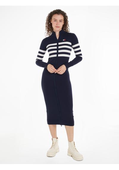 Платье-свитшот в полоску TJW STRIPE MIDI SWEATER DRESS