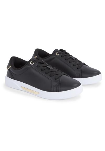 Кроссовки на платформе с золотистыми деталями CHIC HW COURT SNEAKER