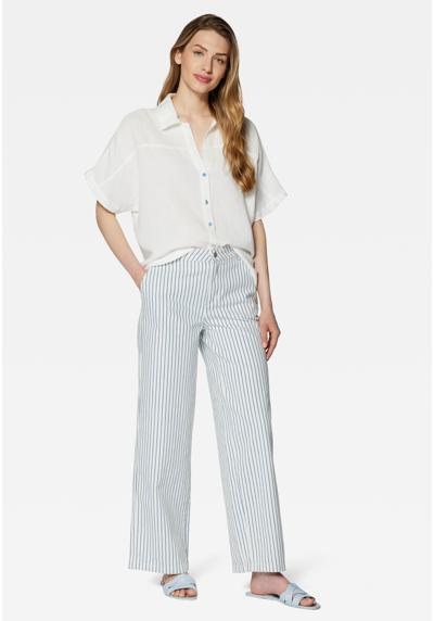 Террейские штаны WHITE STRIPED WOVEN PANTS